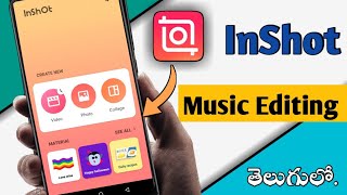 InShot video editor Telugu | how to add music/voiceover in InShot | InShot music screenshot 5