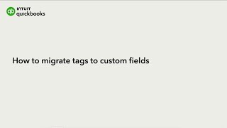 How to migrate tags to custom fields
