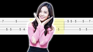 Jisoo - Flower Easy Beginner Ukulele Tabs Tutorial