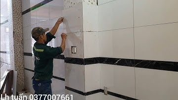#376 hướng dẫn ốp gạch cột nhanh và chuẩn beautiful fast paving bricks
