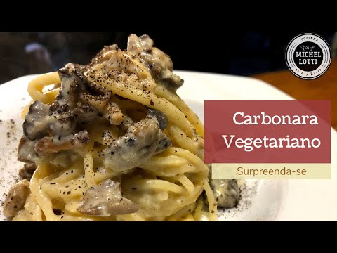 Vídeo: Como Fazer Macarrão Carbonara Vegetariano