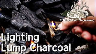 How to light lump charcoal - Keep on Grillin' - Cooking on the Grill Tips and How To's Episode #7