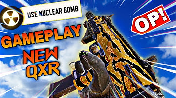 Call of Duty Mobile New QXR Gameplay | new qxr smg gameplay