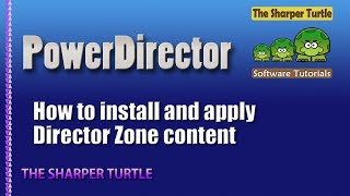 Power Director - How to install and apply Director Zone content screenshot 4