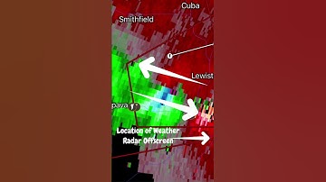 Do You Know How To Read Weather Radar? #doyouknow #howto #weather #radar #tornado #velocity