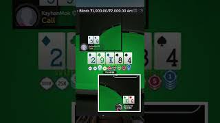 Kayhan says "Bring it" at 1000/2000 HU NLHE vs. Owen "PR0DIGY" Messere #highstakespoker #pokerstars