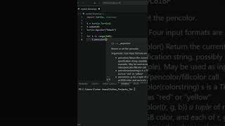 Mesmerizing Rainbow Geometric Spiral🌀🌈#coding #python #pythonprogramming #programming #turtle