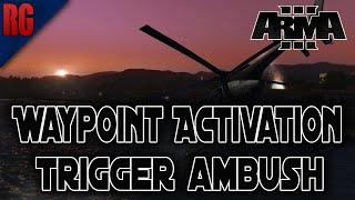 Arma 3 Editor Tutorial - How To Have Units Join Your Squad Off Waypoint Activation + Enemy Ambush