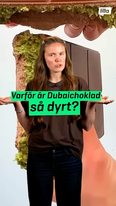 Har du testat Dubaichokladen? 🍫