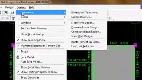 Etabs   Chương 5   Bài 1   Tính toán diện tích cốt thép Dầm và Cột