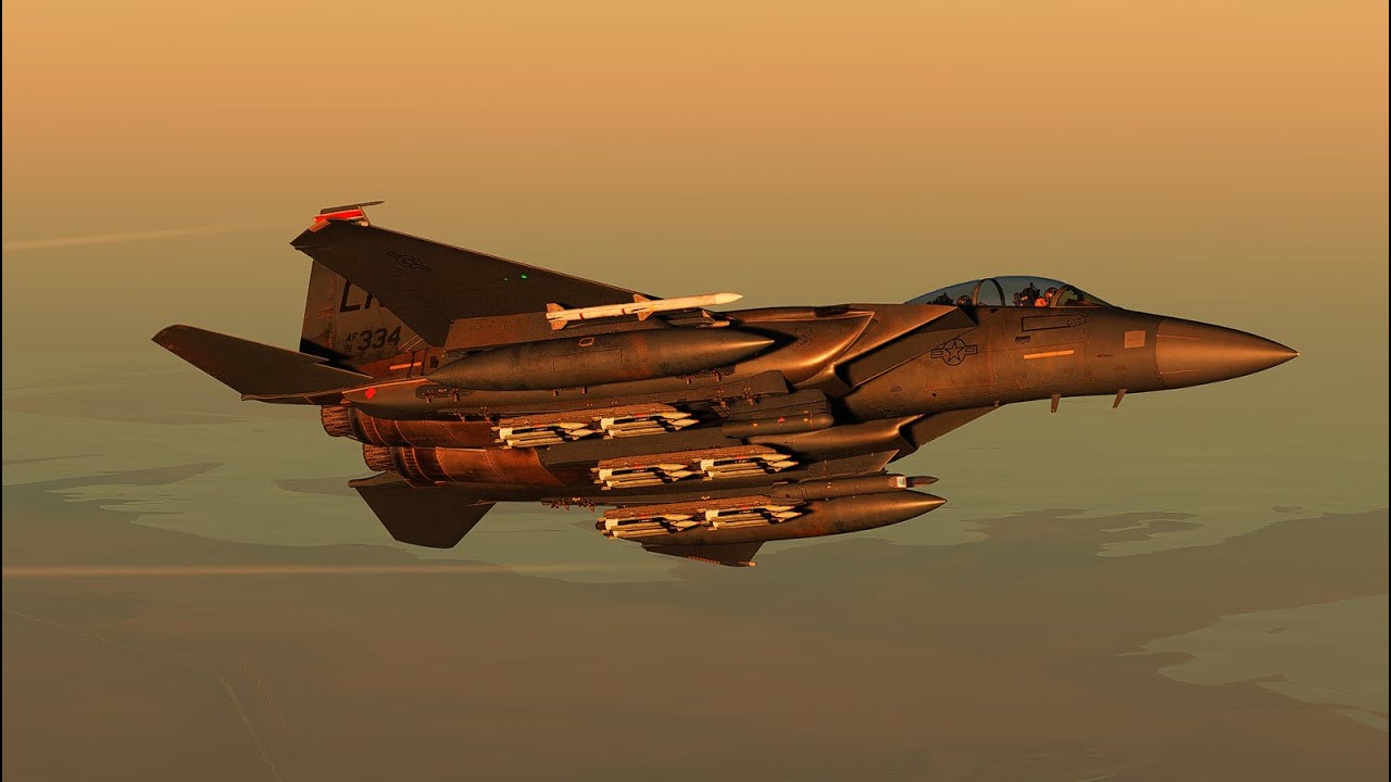 DCS F-15E GBU-39B Strike in Iran