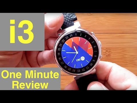 ColMi i3 Android 5.1 2GBRAM/16GBROM Smartwatch: One Minute Overview