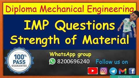 SOM Diploma sem 3 | Strength of Material | 4331904