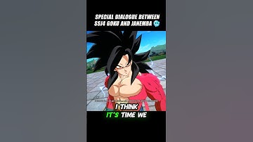 Special Dialogue Between Ssj4 Goku And Janemba 🤯 #crashout #ssj4goku #sparkingzero #dragonballz