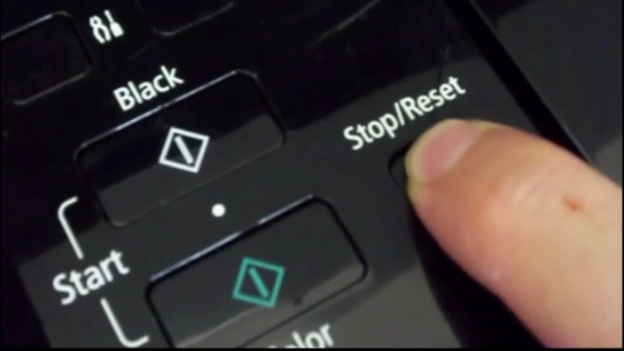 How to bypass Canons' low ink warning after refilling on Canon inkjet printers. YouTube
