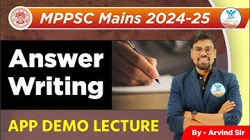 Answer Writing | MPPSC Mains Paper 1 Part B | MPPSC New | Naiya Paar MPPSC