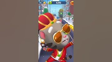 Best Funny Fails Talking Tom Gold Run King Tom Android iOS Gameplay #talkingtom #shortfeed #shorts