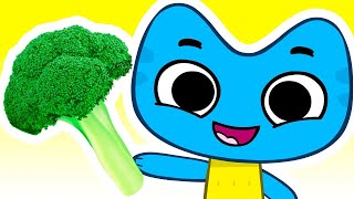 Yes Yes Vegetables Song | Детские Песни | Kit and Kate - Nursery Rhymes Russian