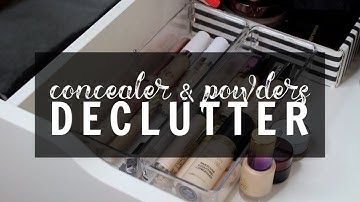 Concealer & Powder Declutter | SPRING 2020