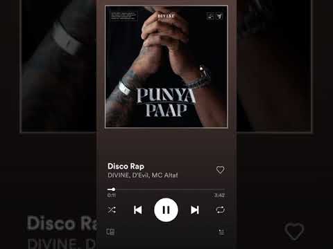 DIVINE - DISCO RAP FT. D'EVIL & MC ALTAF (PUNYA PAAP ALBUM)