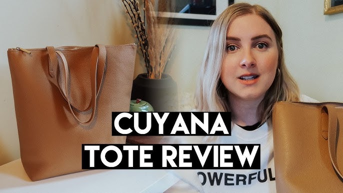 CUYANA TOTE COMPARISON + WHAT FITS
