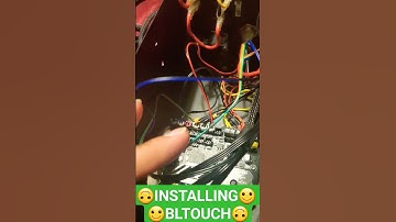 UPGRADING CR10 WITH BLTOUCH #3dprinter #3dproject #3dprinting #update #upgrade #creality3d #cr10