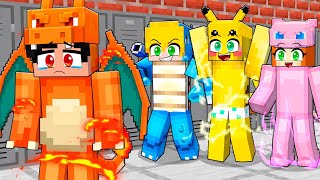Primeiro DIA na ESCOLA POKEMON do Minecraft