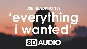 Billie Eilish - everything i wanted (8D AUDIO) 🎧