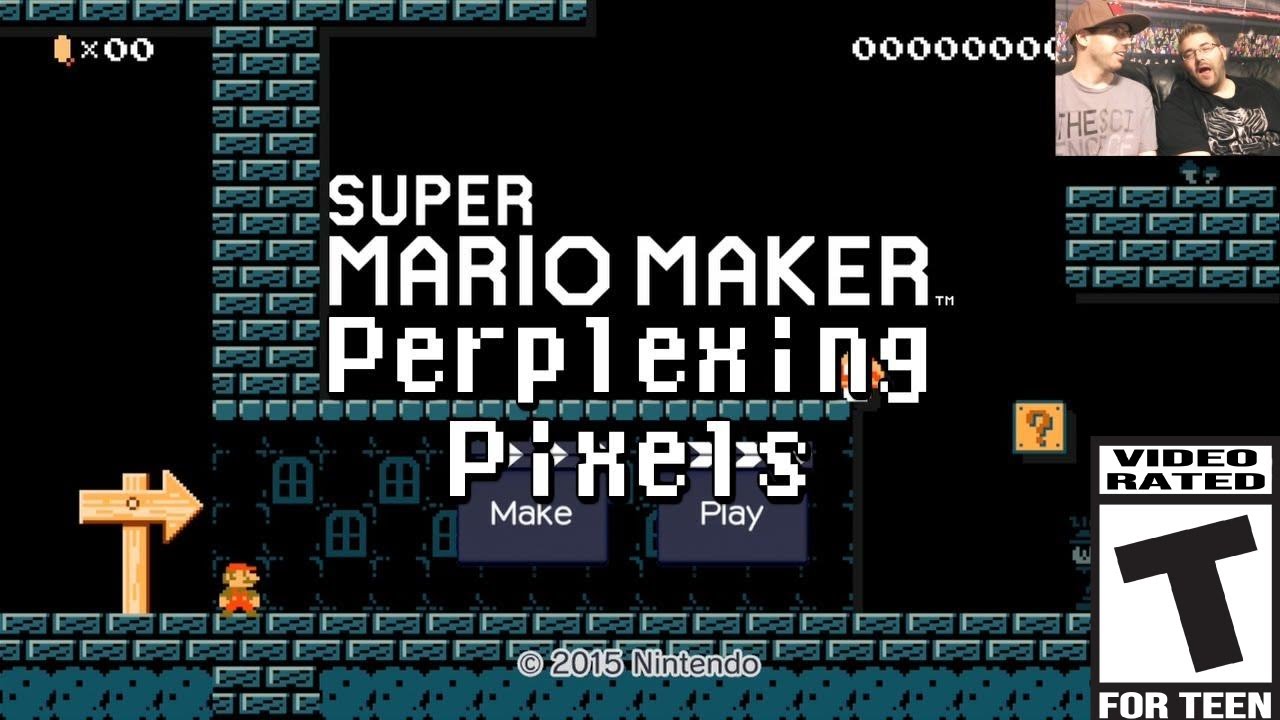 Perplexing Pixels: Super Mario Maker (Wii U) (review/commentary) Ep133
