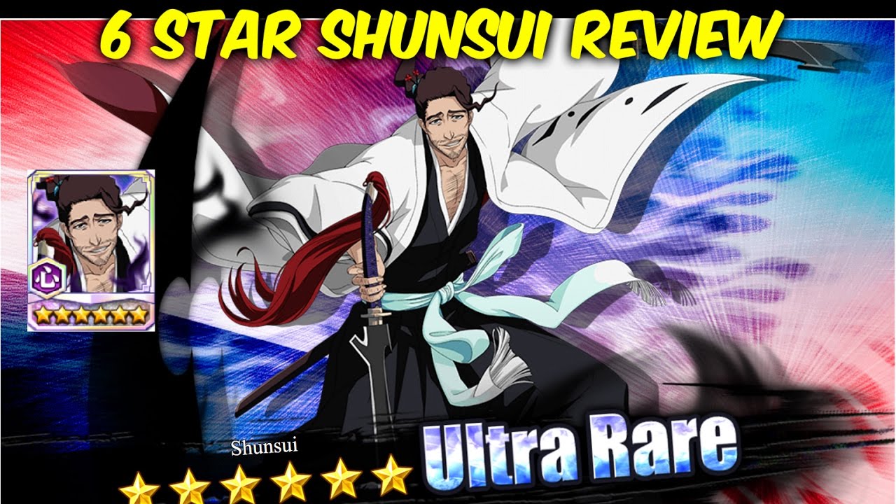 Bleach Brave Souls 6★ Shunsui Review (NAD Build) YouTube