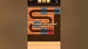 Roll the Ball slide puzzle Star E Pack Level 21 Solution