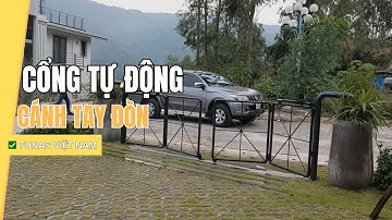 Cổng Tự Động Cánh Tay Đòn Điều Khiển Từ Xa Tiện Lợi | ✅ Funas - Đà Nẵng