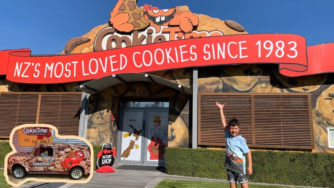 WE GO TO THE NZ'S FAMOUS COOKIE TIME FACTORY YouTube