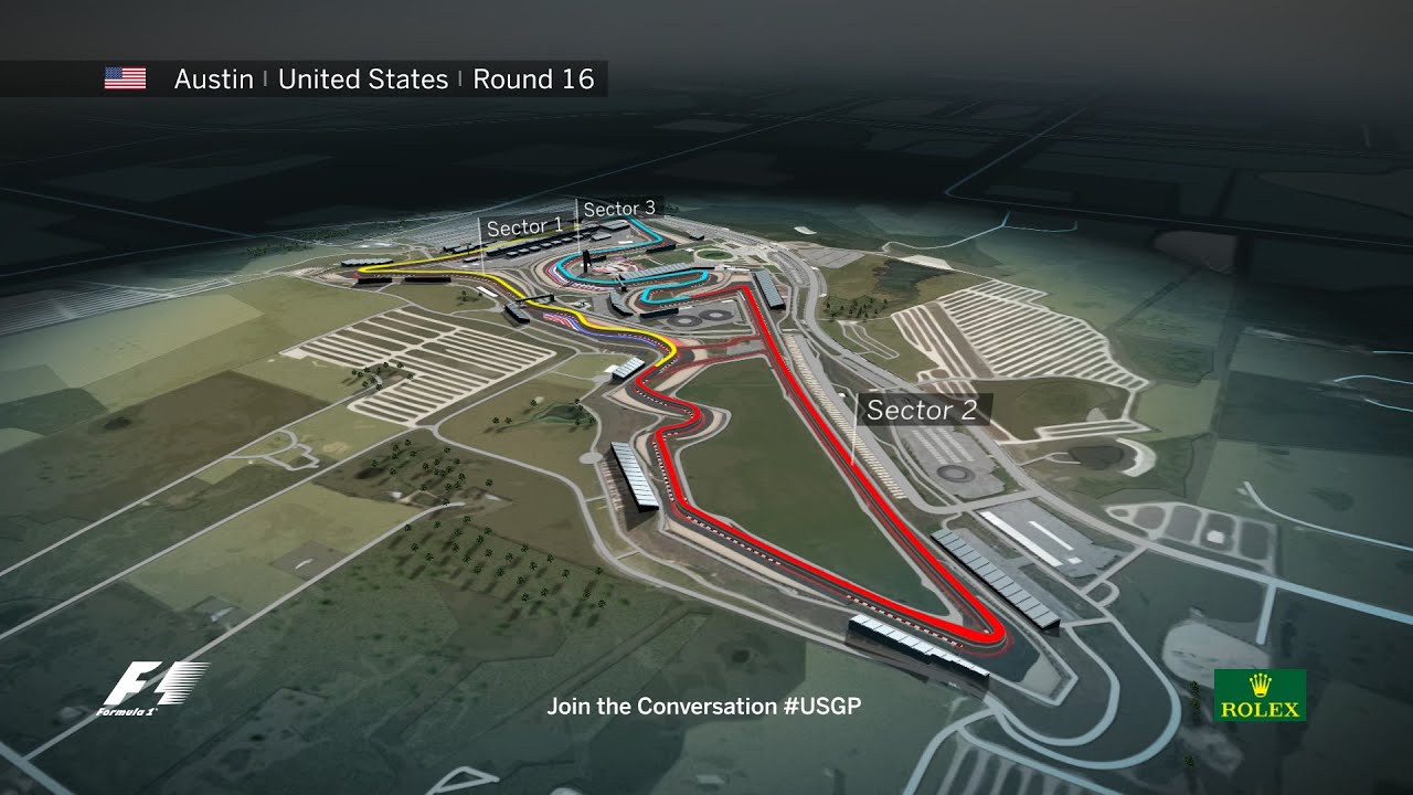F1 Circuit Guide Circuit Of The Americas Youtube