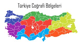 Bölgeleri Tanıyalım Türkiyenin Coğrafi Bölgeleri Ve Türkiyenin Şehirleri Mino Öğretiyor