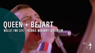 Queen + Bejart - Ballet For Life - Freddie Mercury Interview - Clip