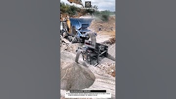 Rock crusher machine technology tool innovation for aggregate processing