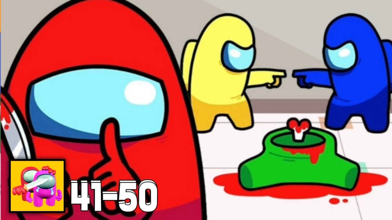 Dark imposter Attack - Crewmate kill GamePlay Level 41-45 Game Offline