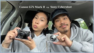 Sony Cybershot digital camera vs Canon G7x Mark II