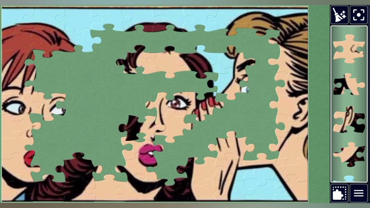 Gossip Girls Whispering Secrets🤫👂👀🧩 amazing jigsaw puzzle 🧩//@jigsawpuzzle45