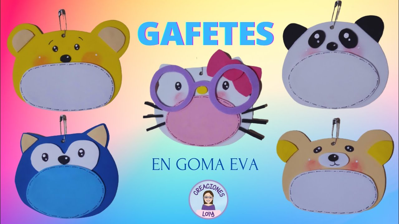 5 IDEAS DE GAFETES O CARTELES / VUELTA A CLASES - thptnganamst.edu.vn