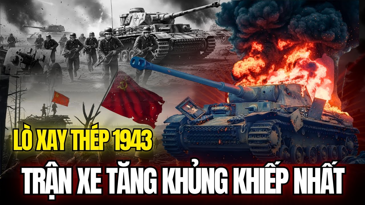 Vì Sao Liên Xô Biến Kursk Thành Mồ Chôn Tham Vọng Đức? | LỊCH SỬ THẾ GIỚI