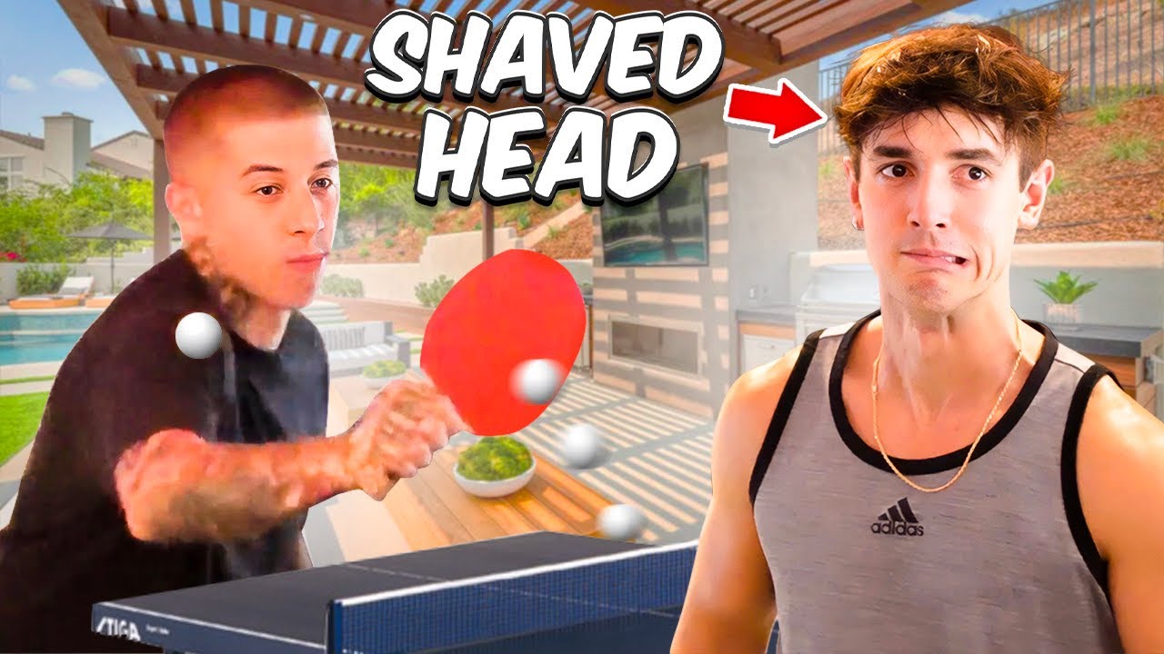 I Played Bryce Hall In Extreme Ping Pong 😳 YouTube