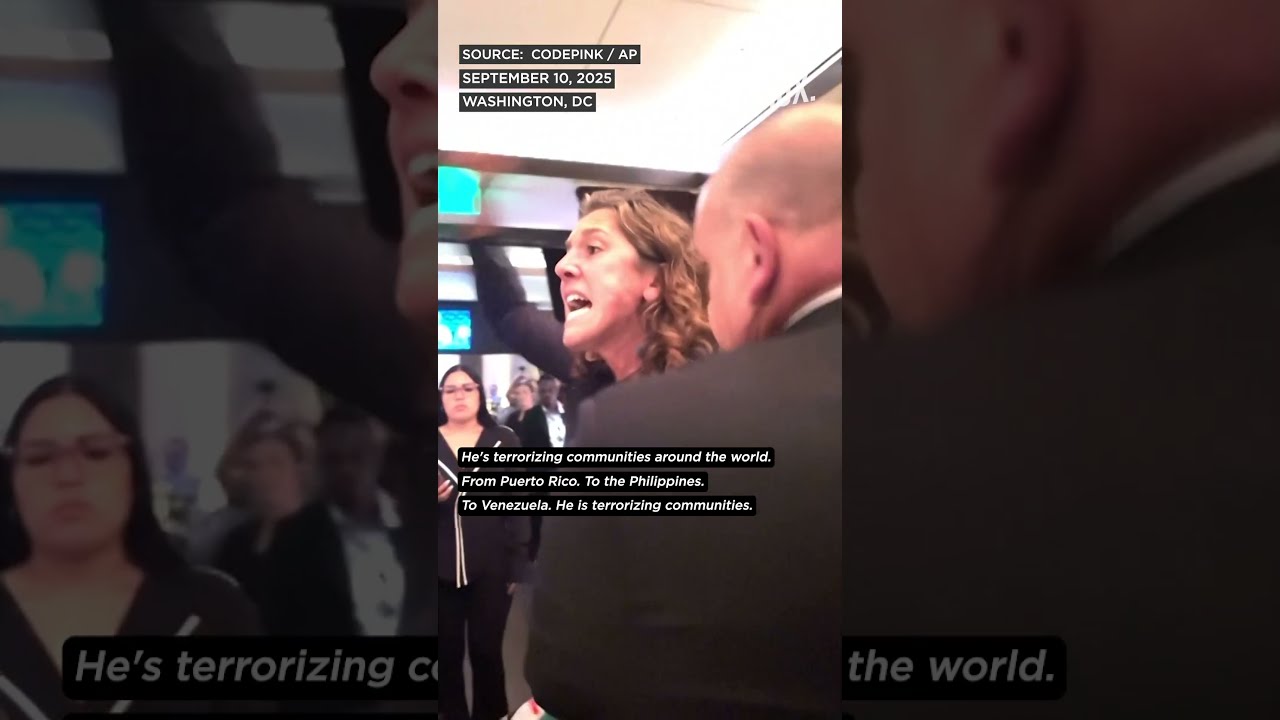 Trump Called Hitler By Pro Palestine Protesters On First Ever DC Restaurant Trip