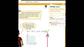 Lesson 14-2 Graph Data Using Order Pairs