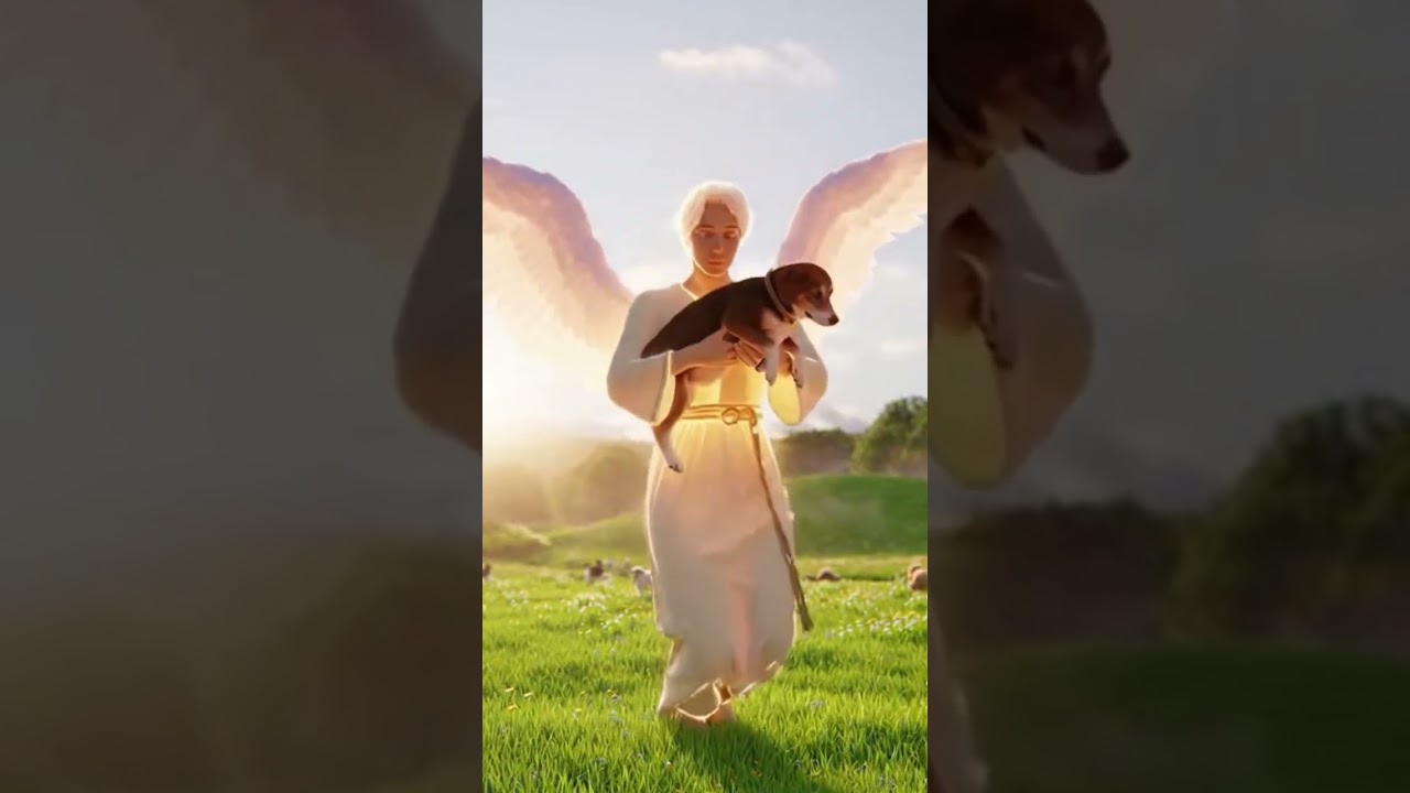 “Angelic Hero Saves Dog From Burning Building | Epic Rescue Scene 🔥🐶✨”