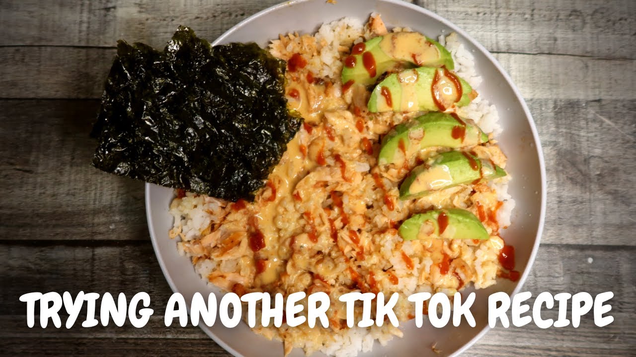 SEAWEED SNACKS ARE DISGUSTING! TRYING THE VIRAL TIK TOK SALMON RICE