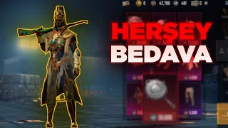 SINIRSIZ BEDAVA DESTANSI SKİN ALMA / BEDAVA SİLAH SKİNİ ALMA SINIRSIZ / PUBG MOBİLE