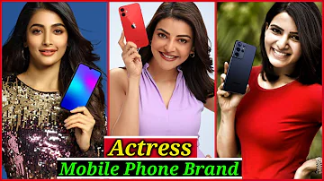 South Indian Actresses & Their Mobile Phone Brands | Samantha Akkineni