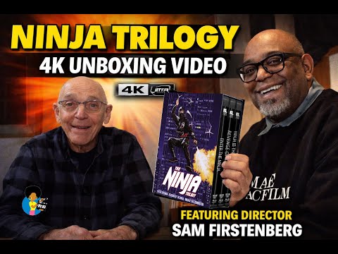 Ninja Trilogy in 4K: Unboxing with Director Sam Firstenberg (2026)